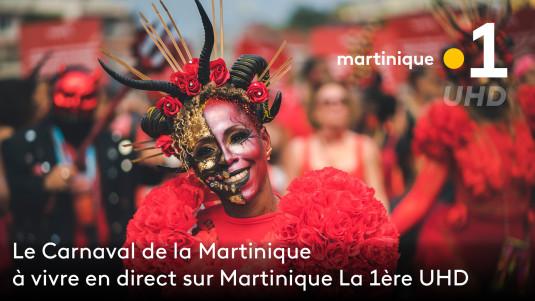 Carnaval sur Martinique la 1ere UHD